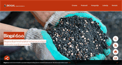 Desktop Screenshot of biogal.hr